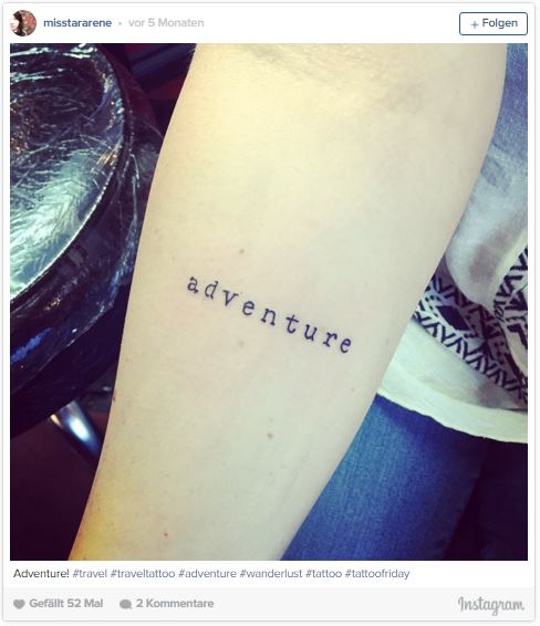 Simple travel tattoos travelers will love - Traveler´s Buddy