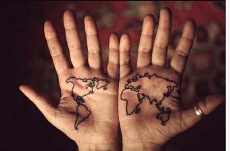 world travel tattoos