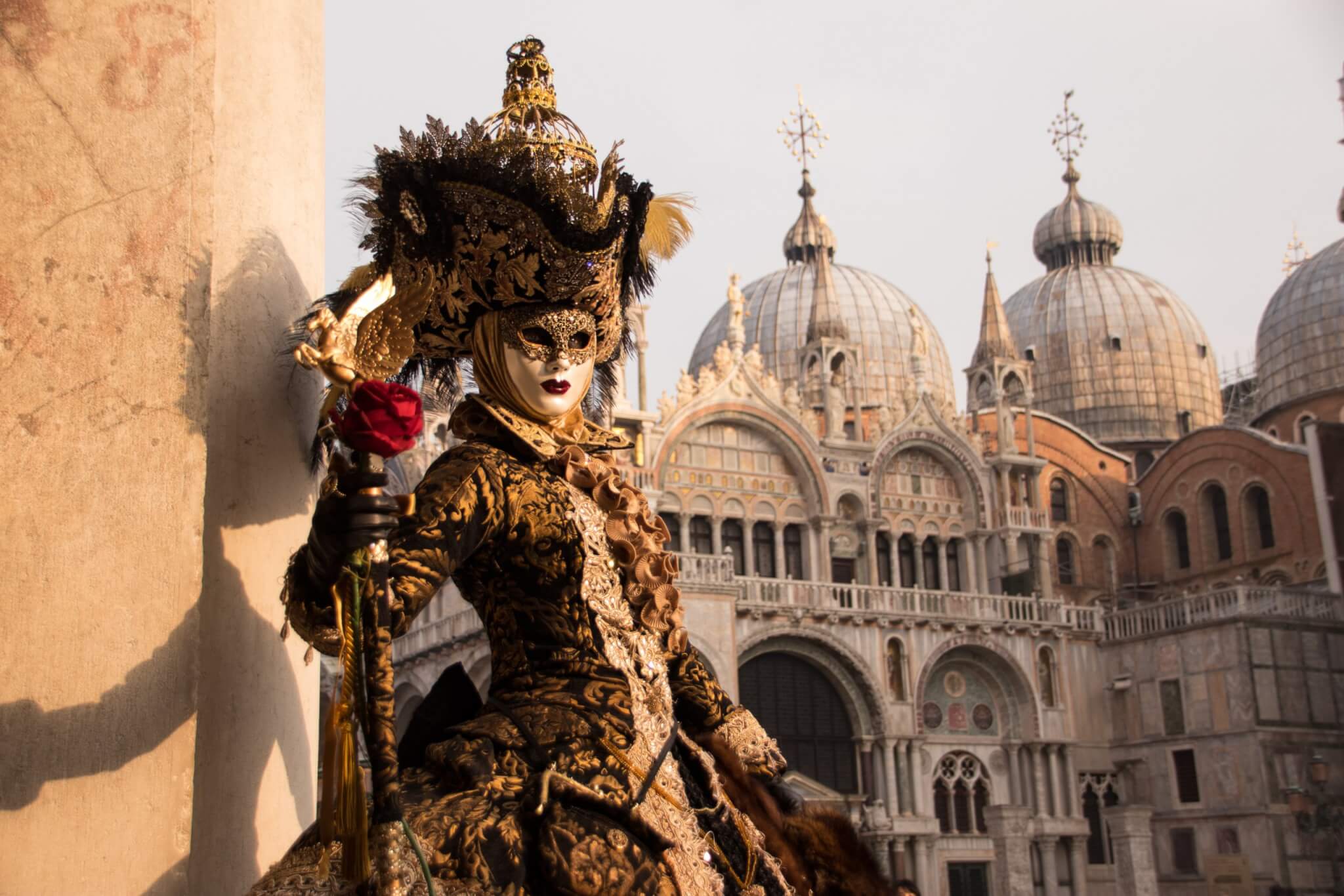 Visiting the Carneval in Venice