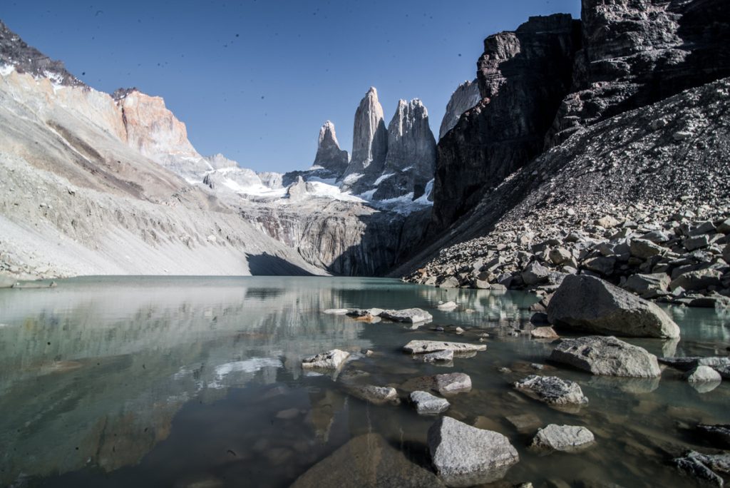 View from Base Torres del Paine highlights the natural beauty of Chile