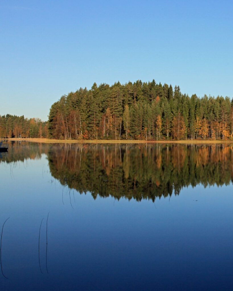 Panorama view of Lake Saimaa