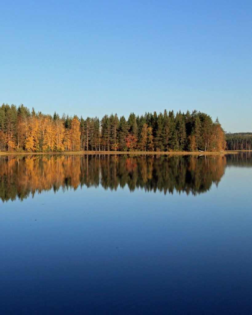 Panorama view of Lake Saimaa