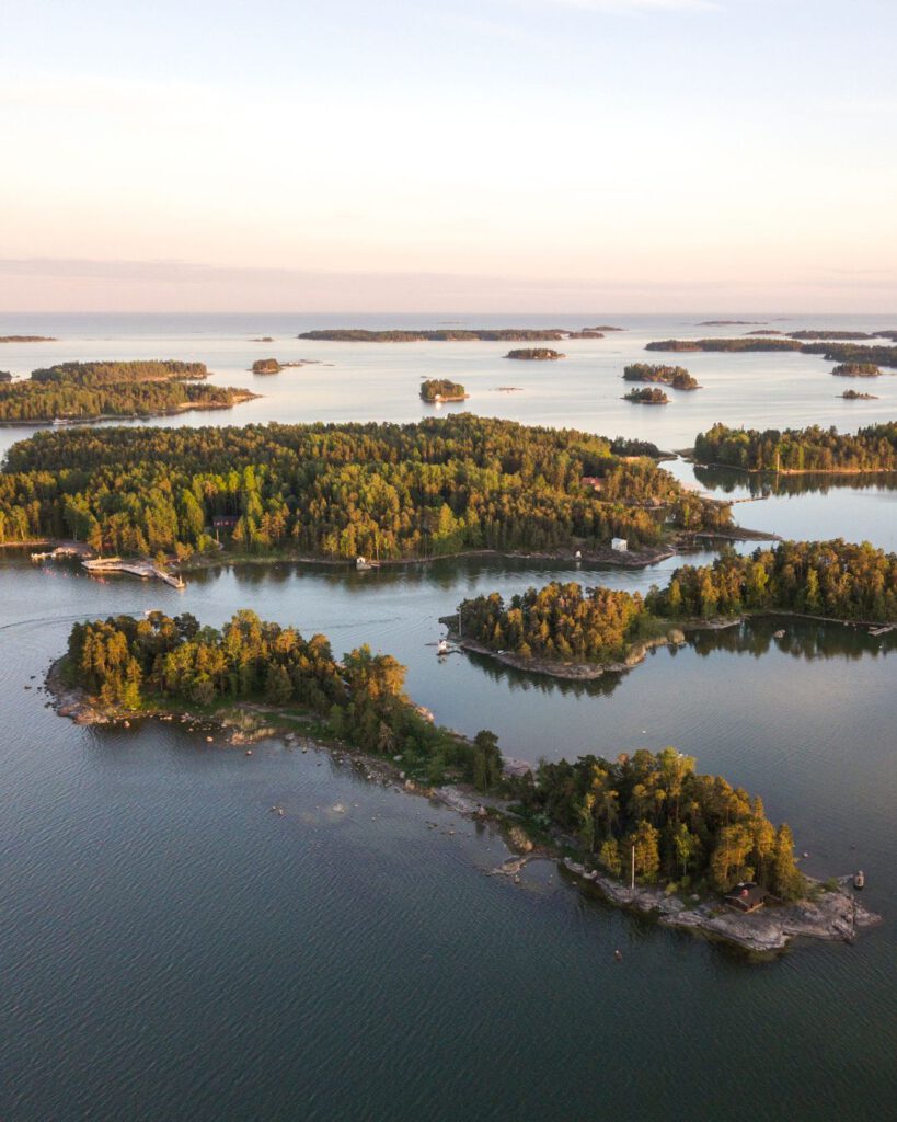 View of Saimaa's lake