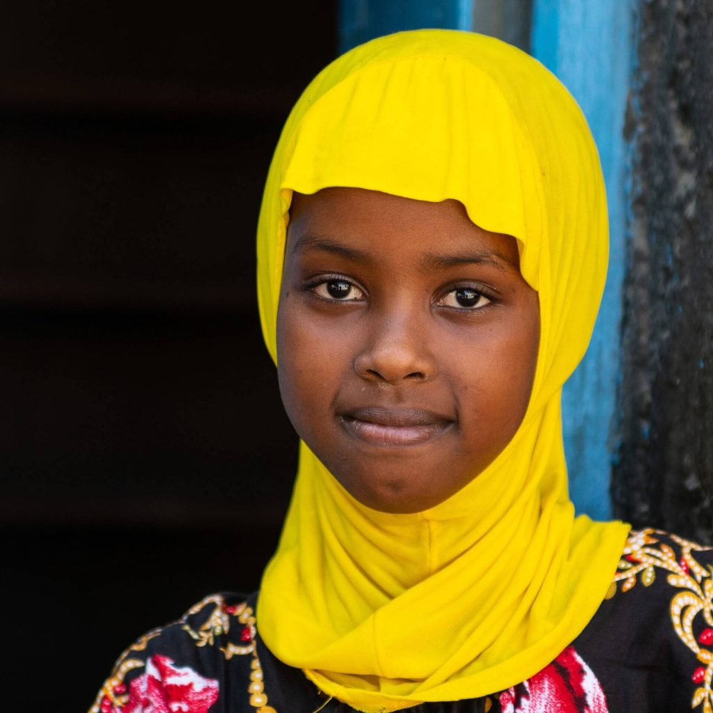 Inside Somaliland - country in Horn of Africa - Girl from Somaliland