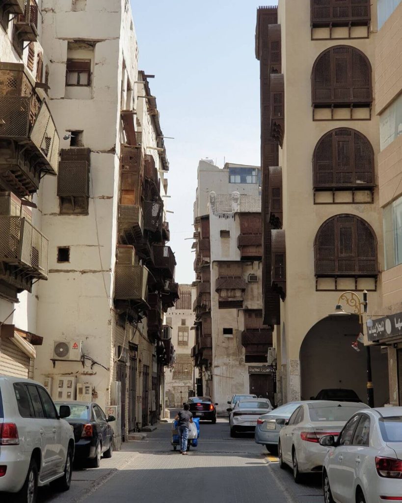 Each street in Jeddah can be very beautiful