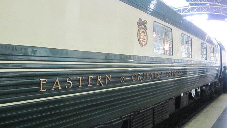 The Eastern & Oriental Express train goes all the way from Bangkok to Singapore.Trans siberian Express