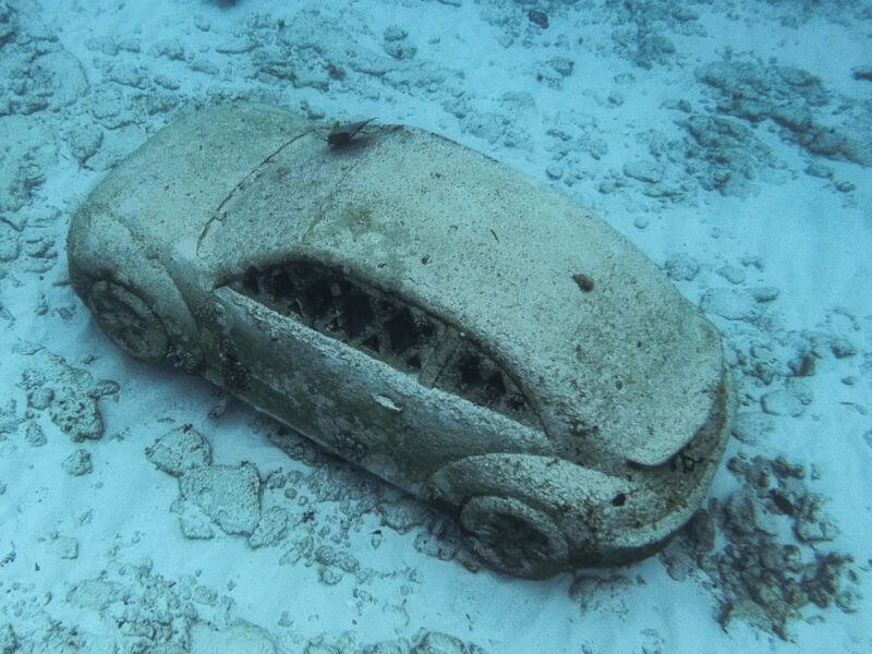 Volkswagen Beetle MUSA Underwater museum of Art