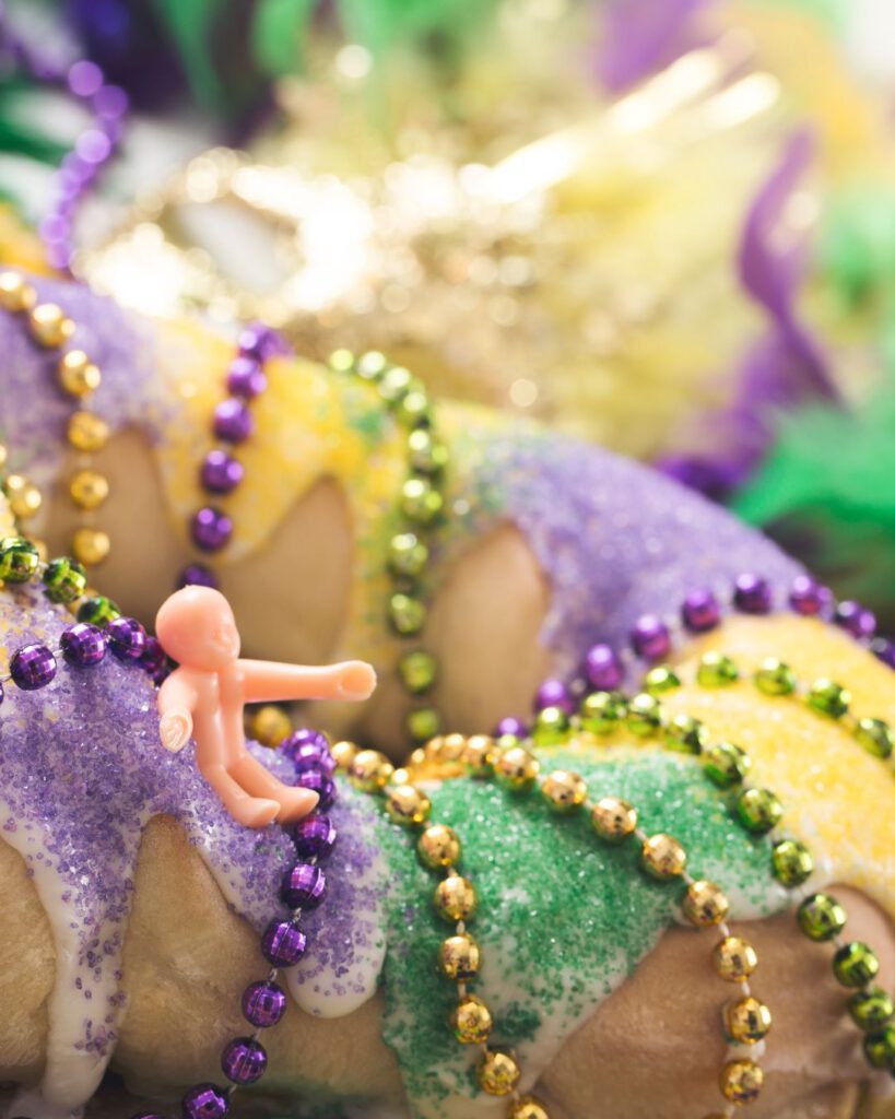 King Cake is the standard during Mardi Gras