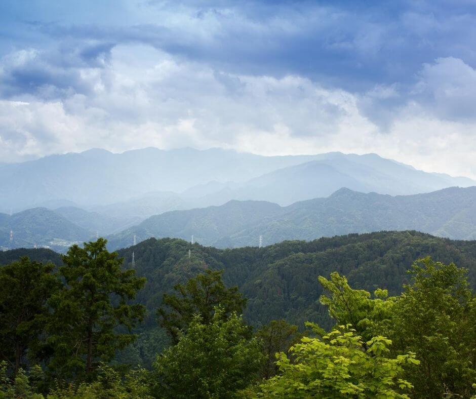 Views at Mount Takao - Hiking outside Tokyo