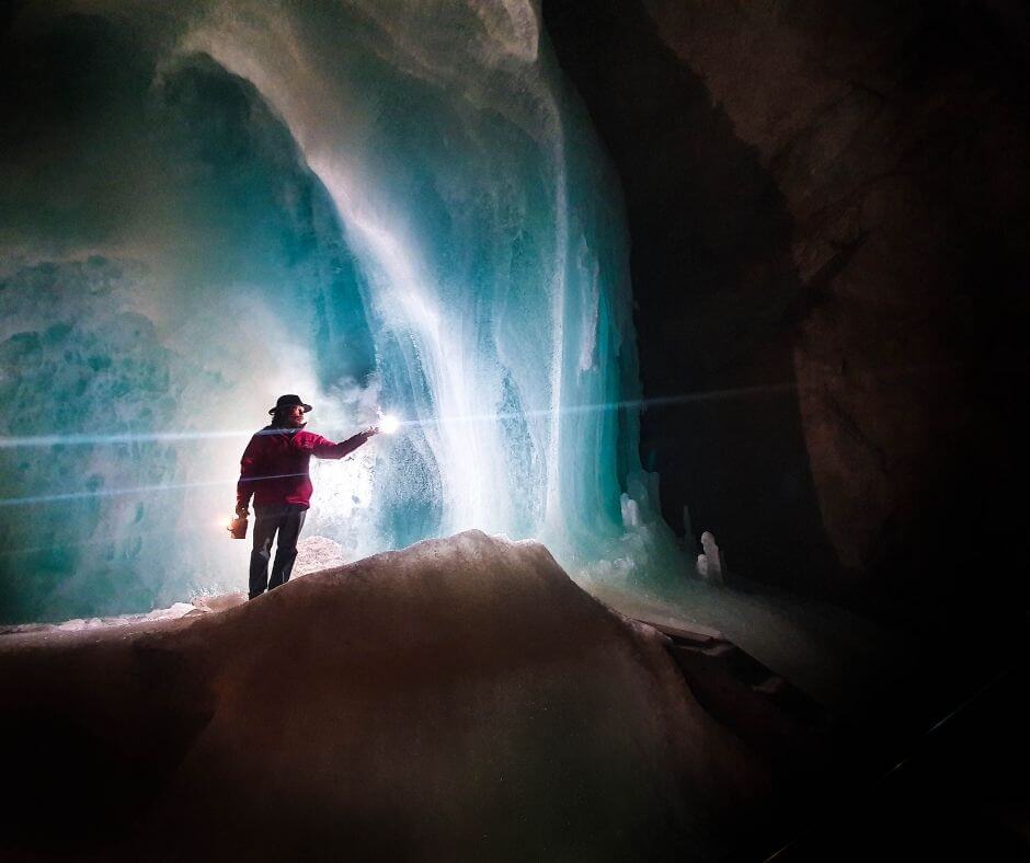 Eisriesenwelt in Werfen - Cave of ice in Austria