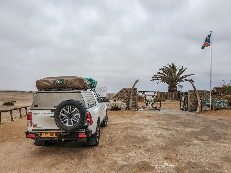 Entrance to Skeleton Coast National Park