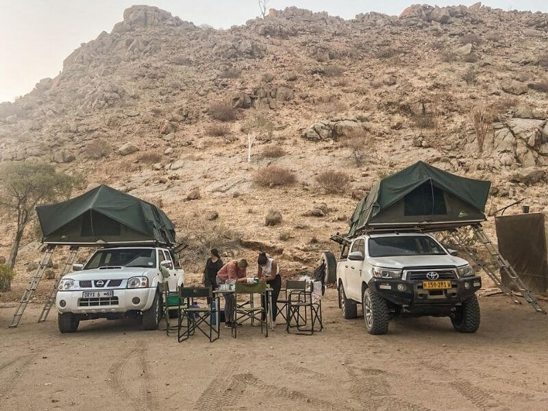 4x4 rentals when planning a road trip in Namibia