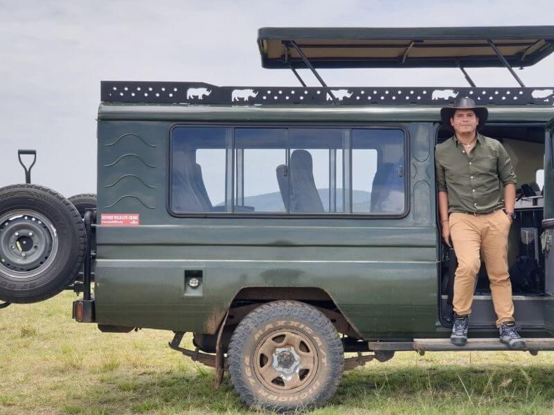 safari trip in Namibia