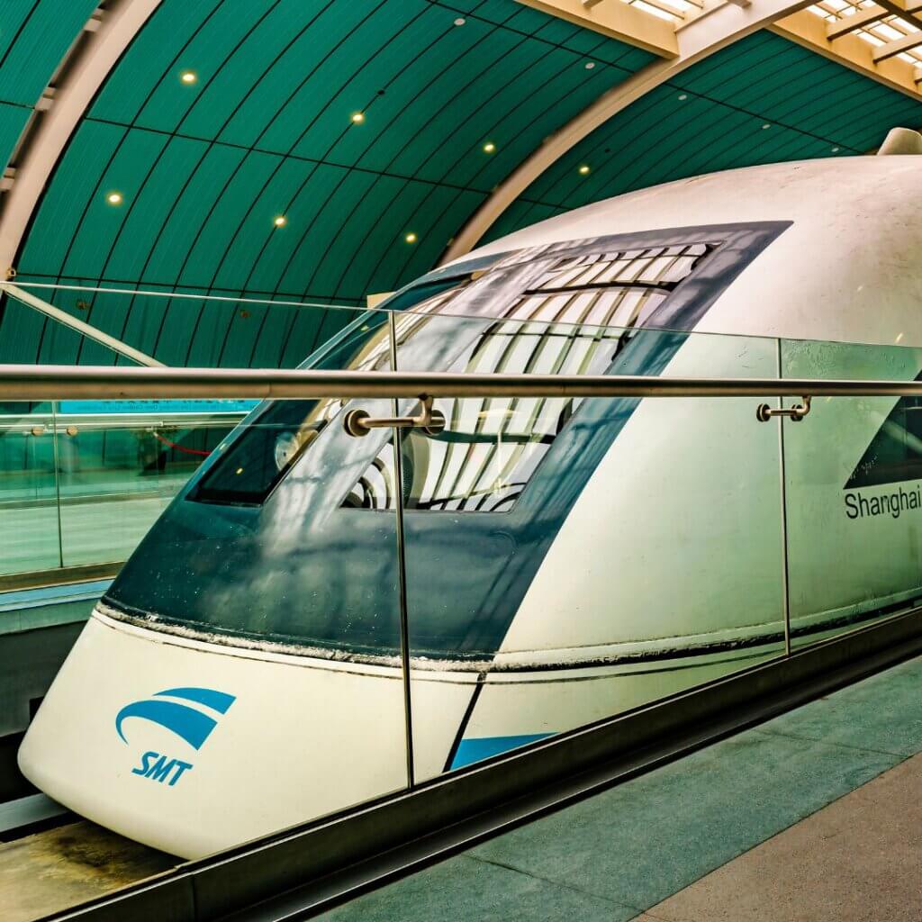 China has some of the fastest trains in the world