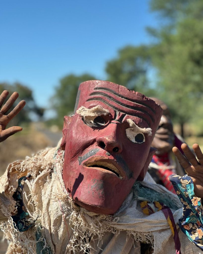 Chewa mask in Malawi