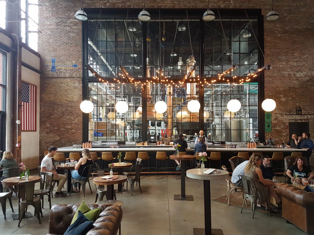 Main area at Philadelphia Distilling