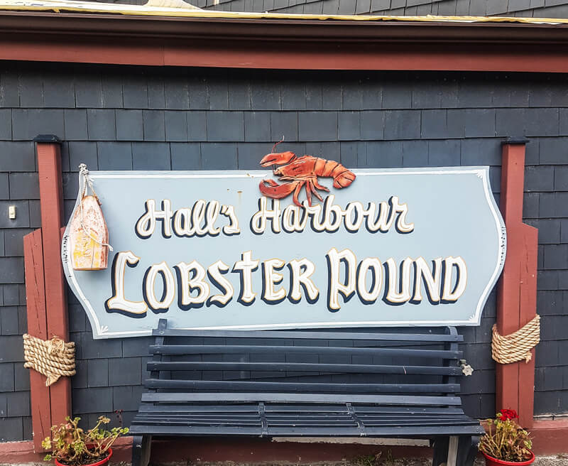 Hall's Harbour Lobster Pound is one of the most recognize establishments for lobster in Nova Scotia