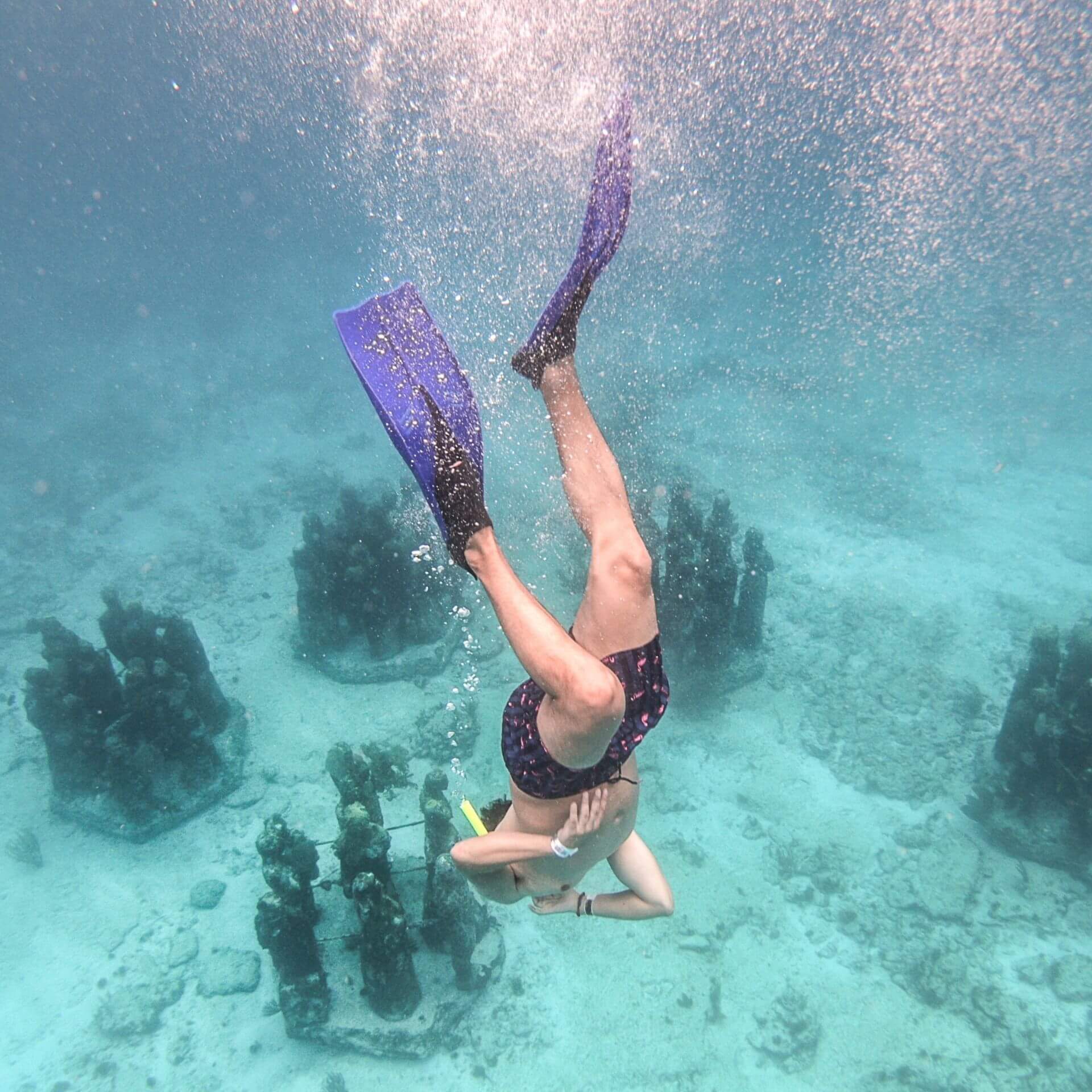 Exploring the Underwater Museum of Art (MUSA) in Mexico