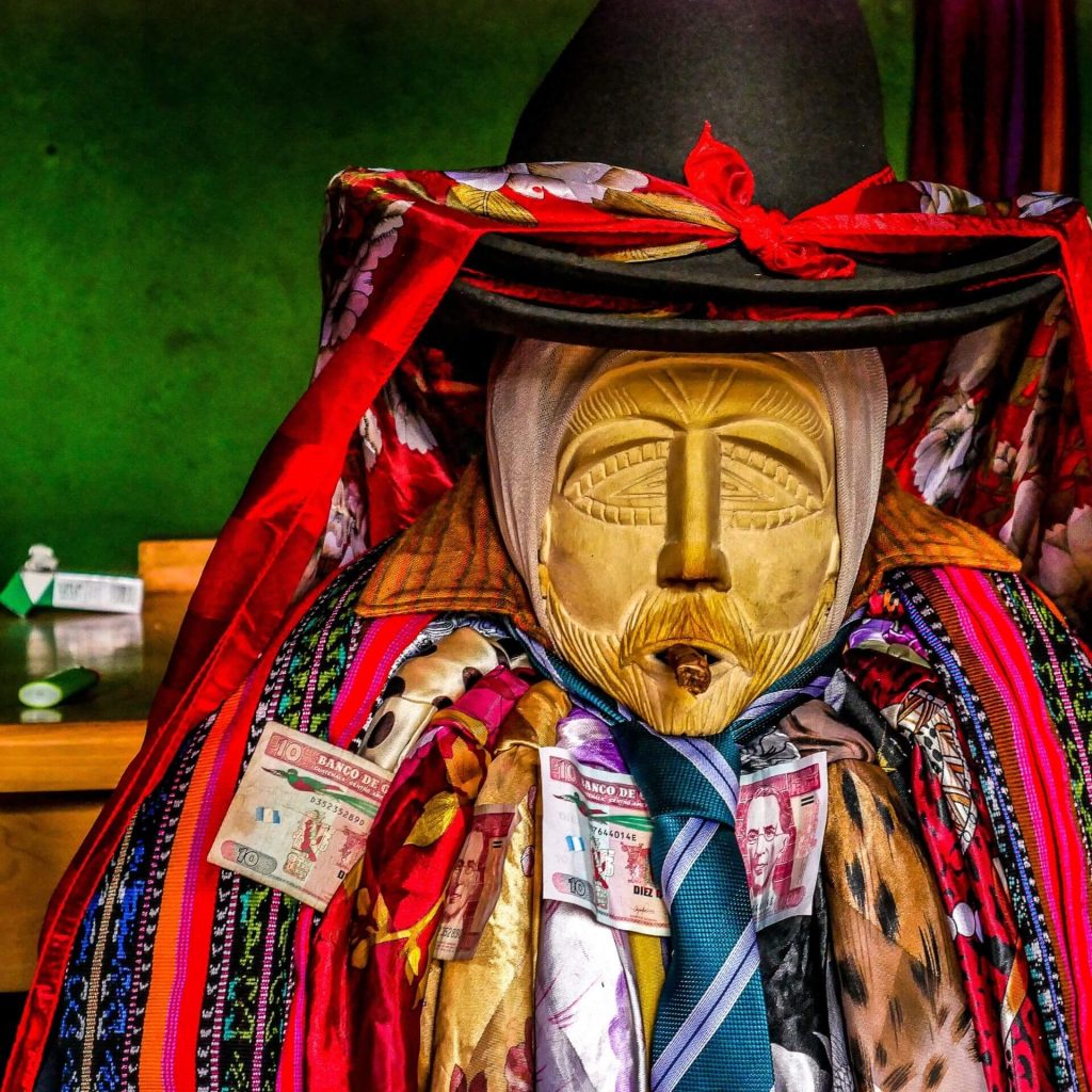 Meet the Guatemalan god living in a wooden body