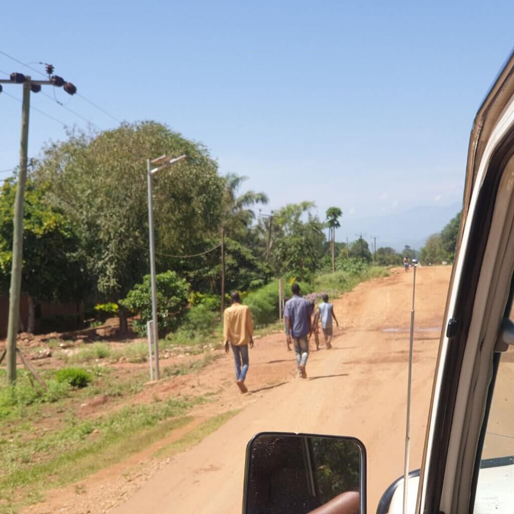 Road between Bukavu and Bujumbura