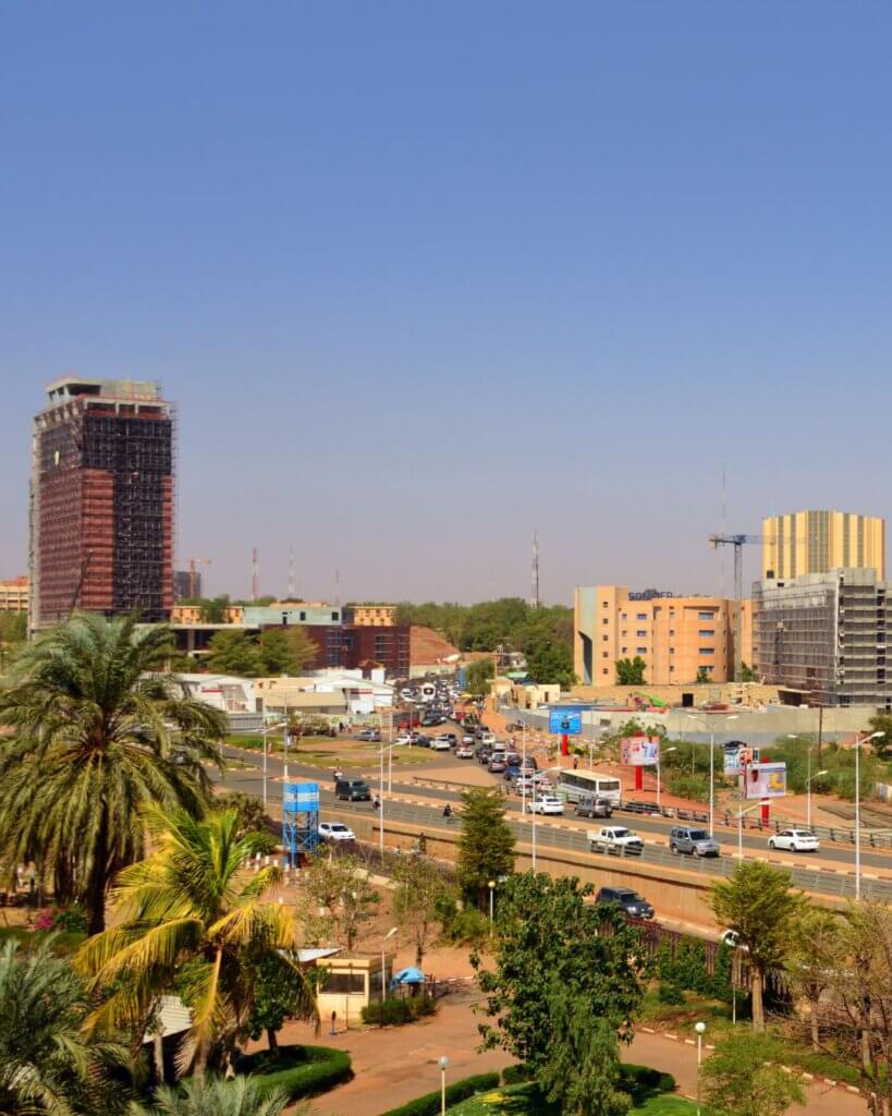 View of Niamey from above