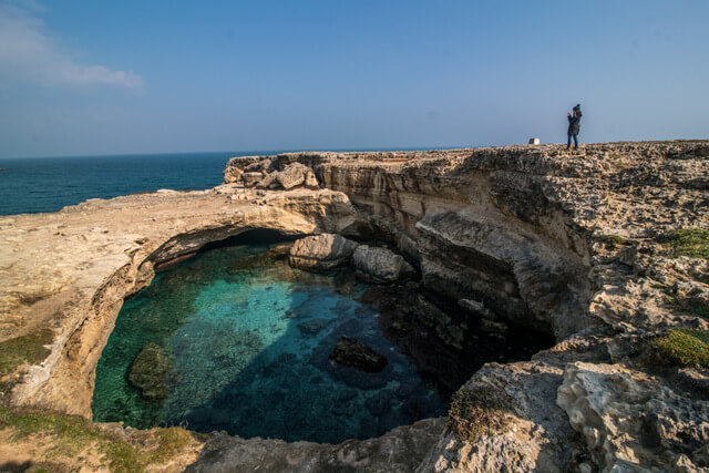 Grotta della Poesia in Puglia, Italy