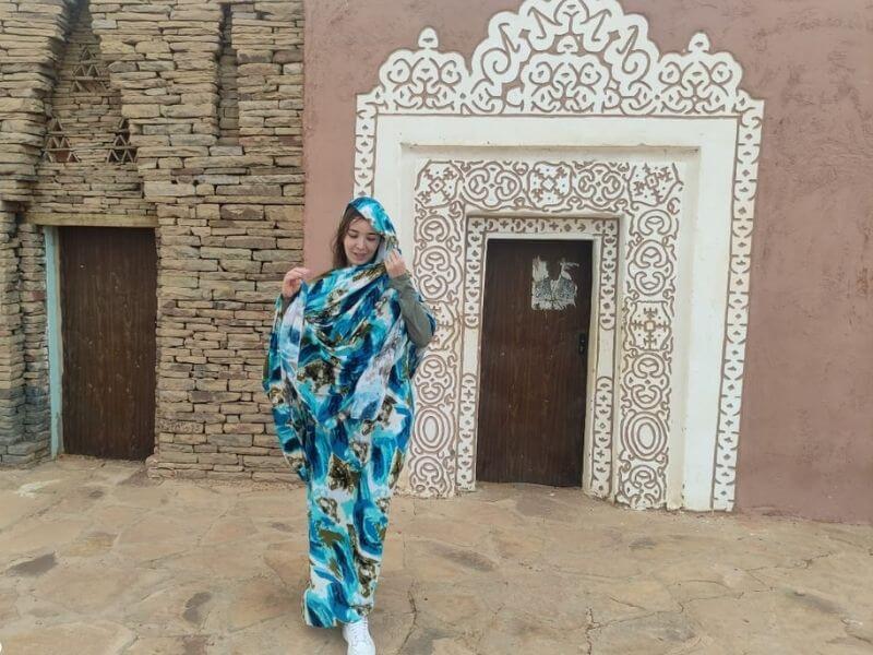 woman traveling solo in Mauritania