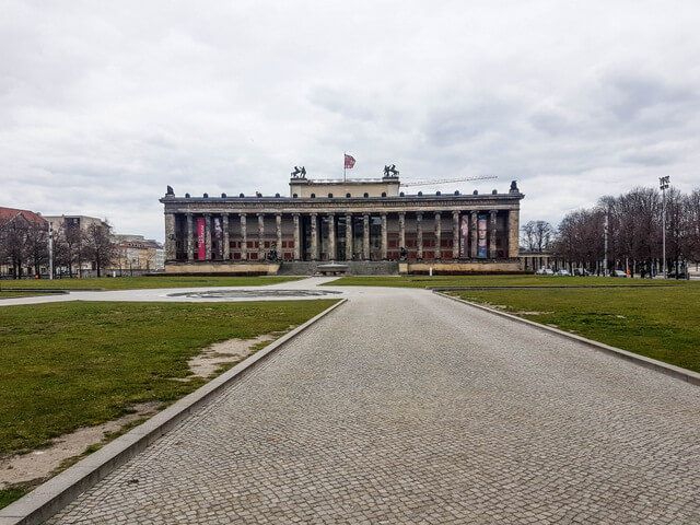 Altes Museum during coronavirus