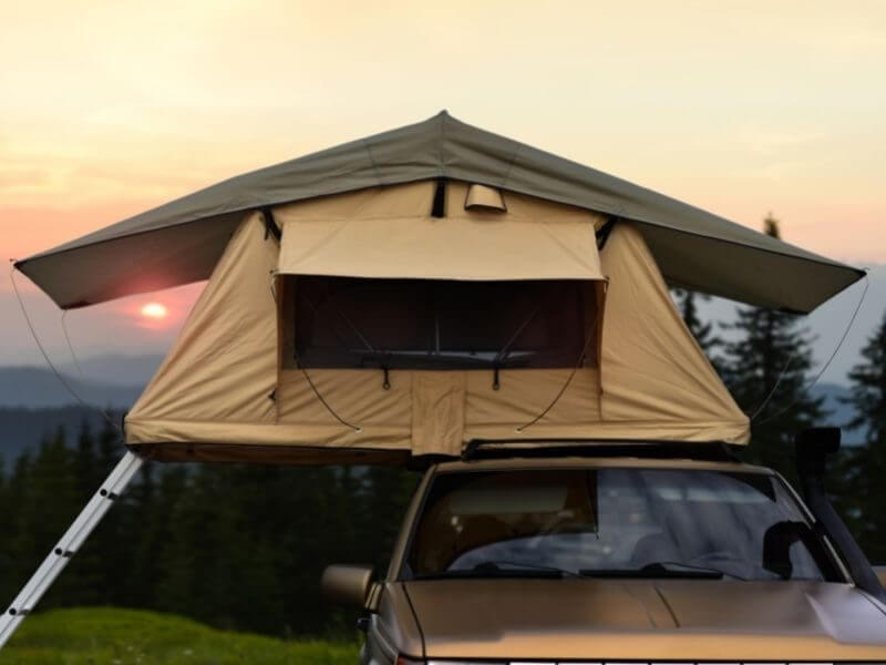 rooftop camping in Serengeti