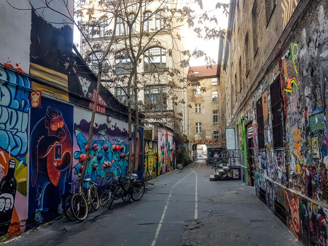 the hidden courtyard of Haus Schwarzenberg