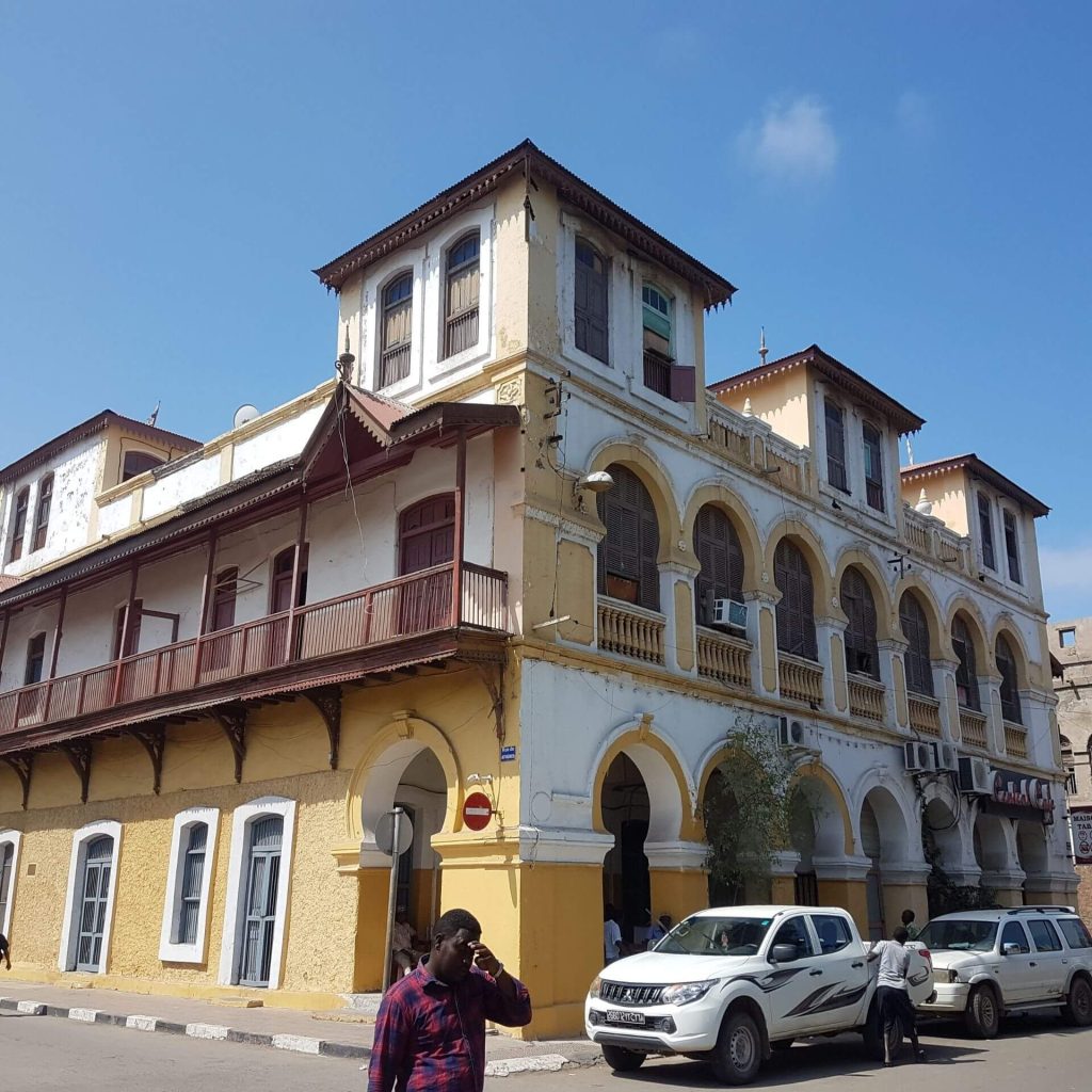 A travel guide to Djibouti City - European Quarter architecture