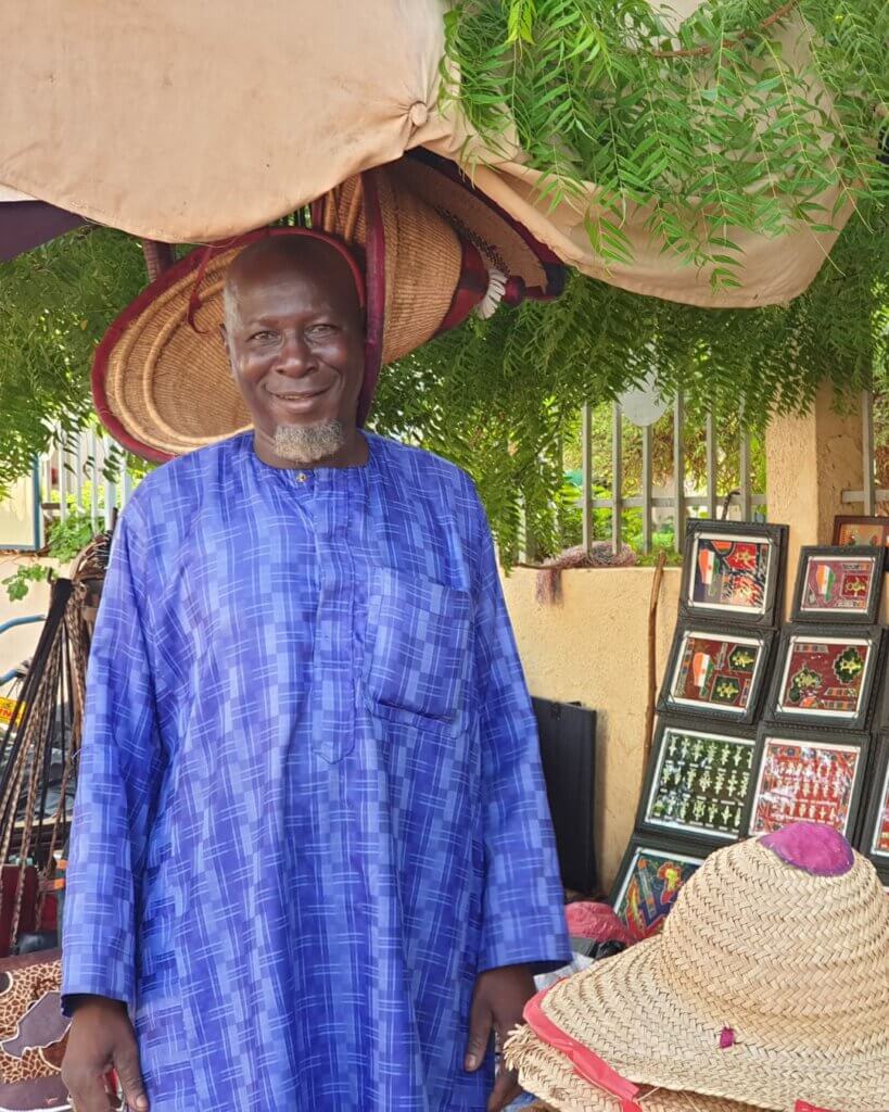 Souvenir Shop next to the main market in Niamey