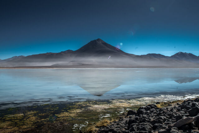 White Lagoon in the Eduardo Avaroa Andean Fauna National Reserve, Bolivia