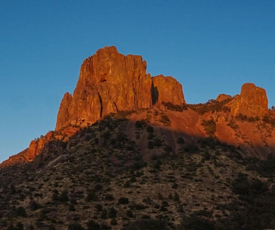 Chisos Mountains in Texas