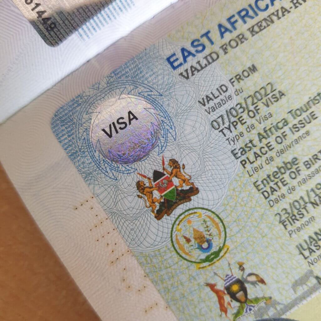 My East African Tourist Visa for Uganda