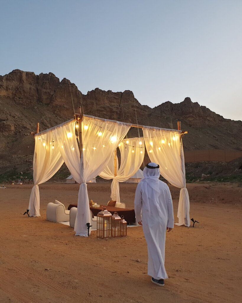 Desert camping was one of my highlights in Sharjah