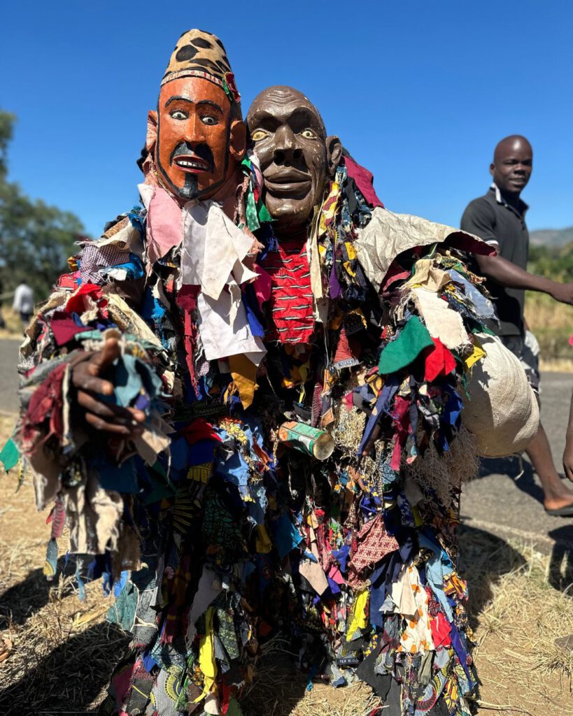 Chewa masks death ceremony