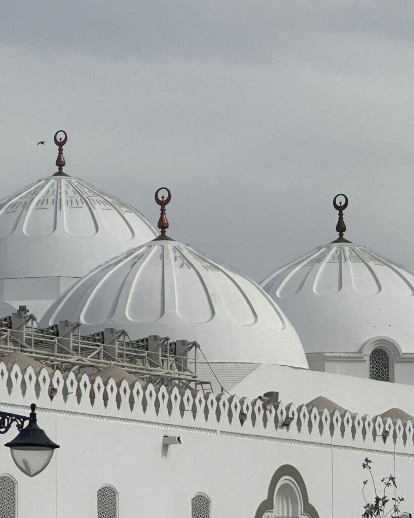 View of the Quba Mosque in Medina