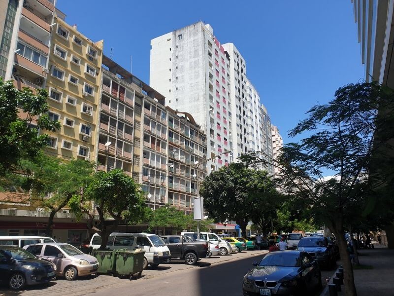 Maputo City Center in Mozambique