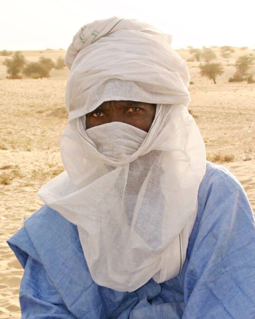 Traditional Tuareg in northern Niger