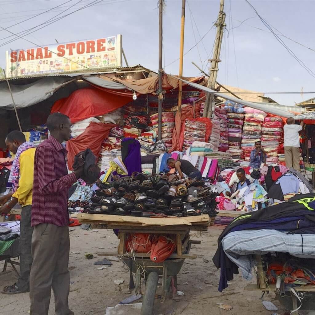 Chaos at the Hargeisa Central Market