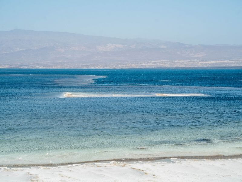 view of Lac Assal