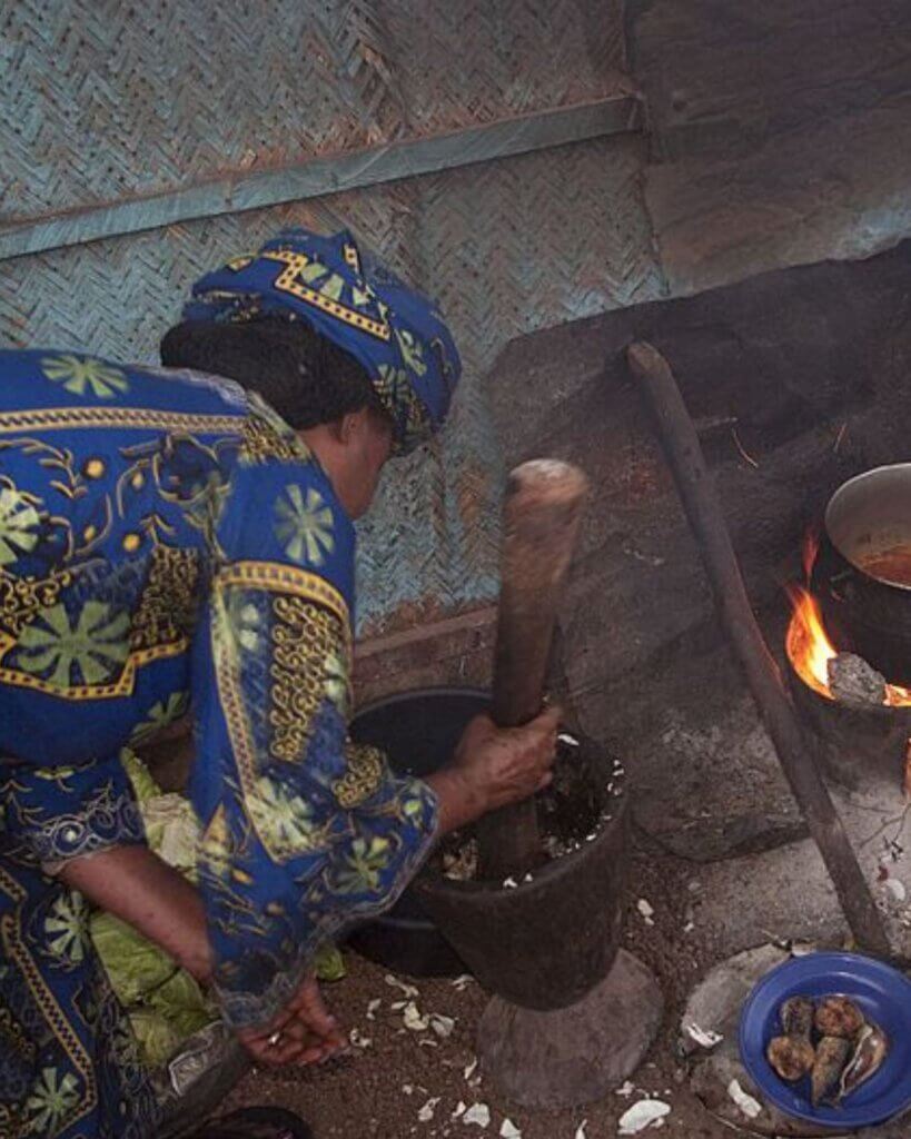 Local cuisine in Burkina Faso is simple and basic