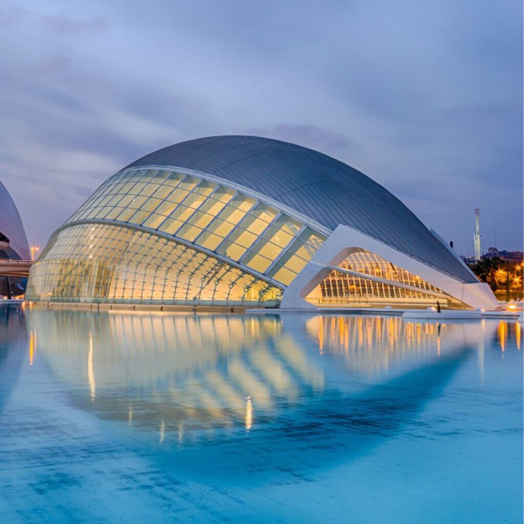 Valencia is a mix of modern and classic architecture