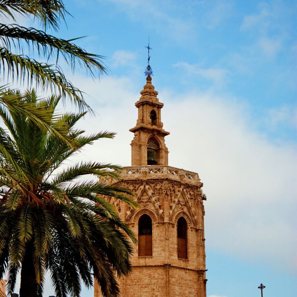 You can see the Islamic influence in some of the architecture of Valencia