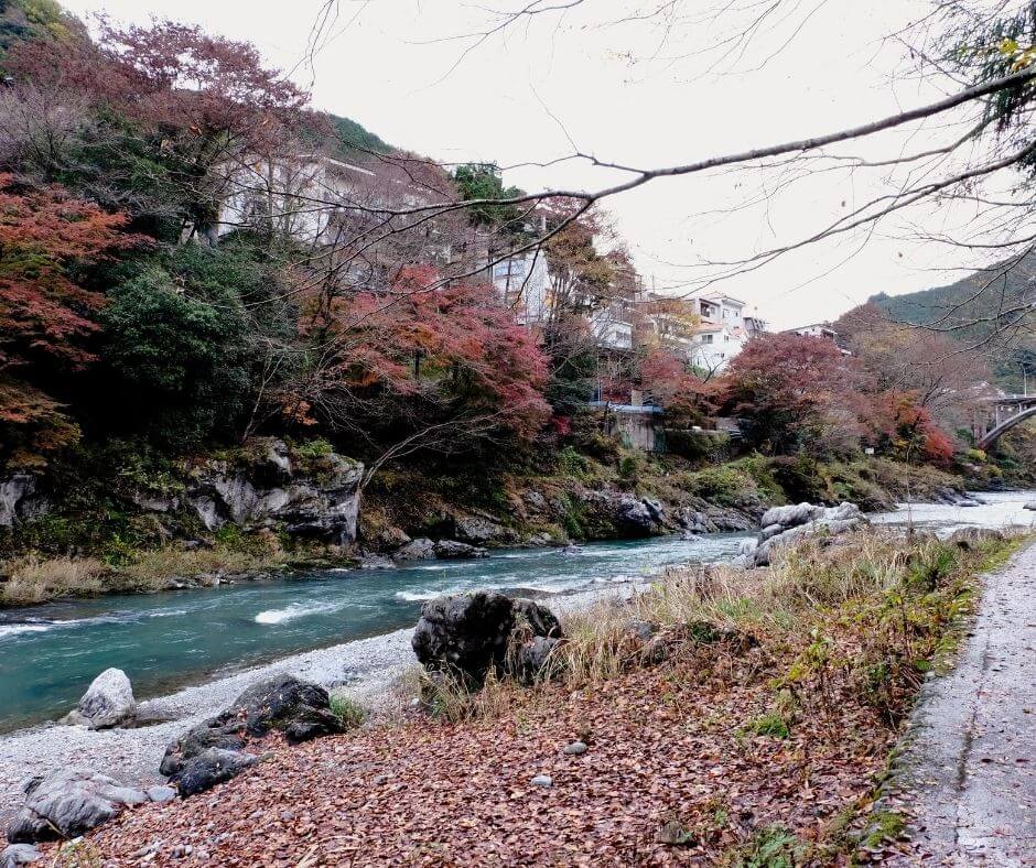 river Mitake- Hiking routes Mitake