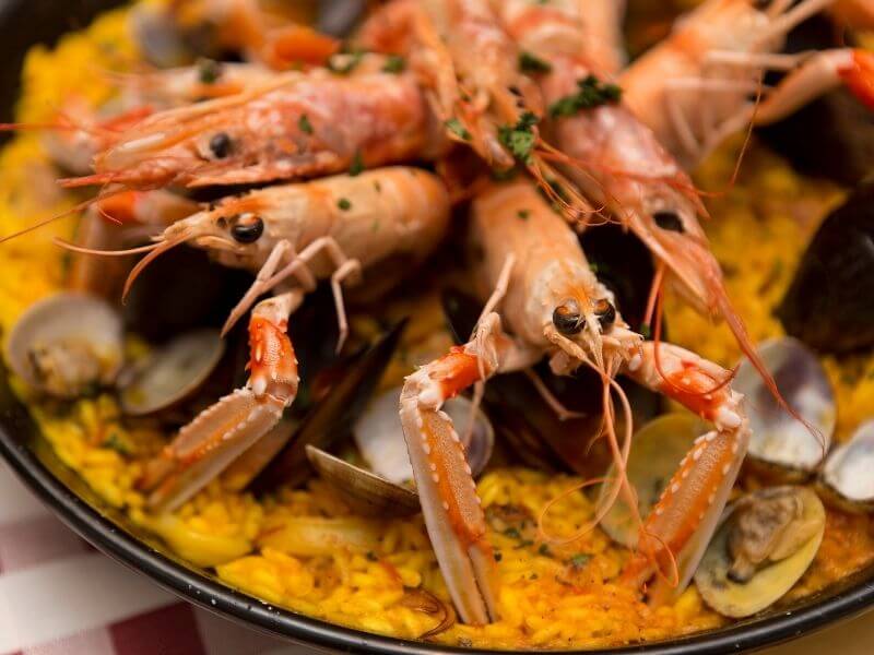 Paella de Mariscos in Valencia