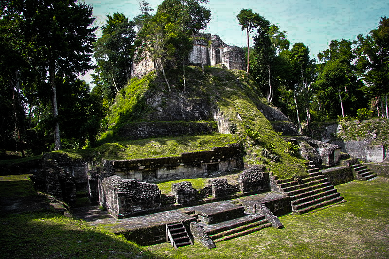 Mayan temples in Peten