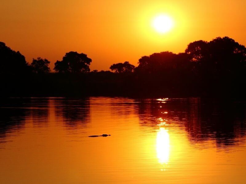 View of Kafue National Park - best national parks zambia