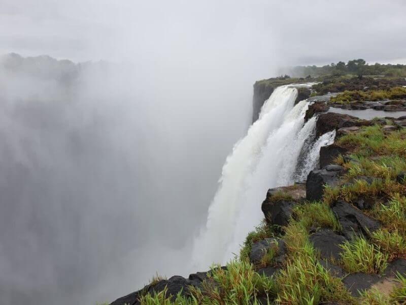 View of the Victoria Falls from the Devil's Pool